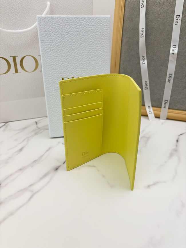 Dior Salon Passport Cover S3817O yellow
