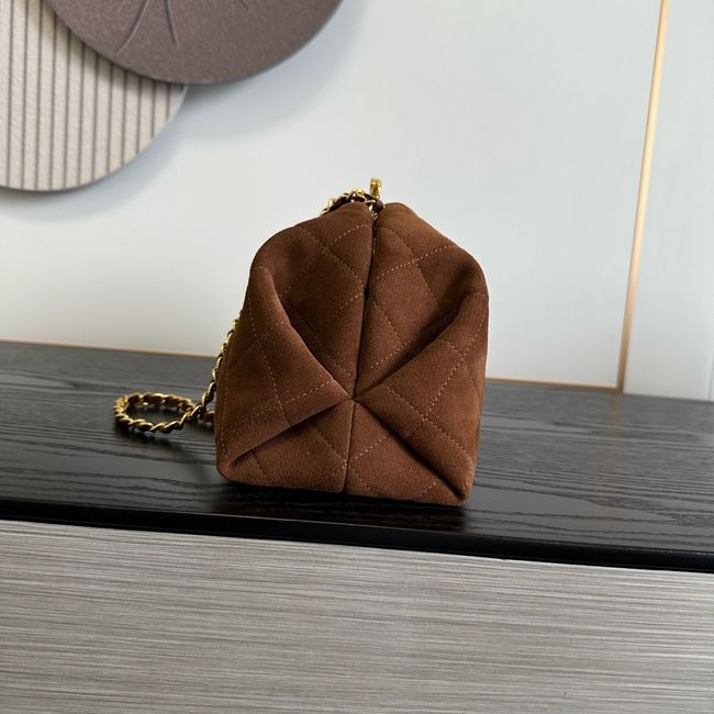 Chanel Clutch with chain AP5252 Brown Chanel Clutch with chain AP5252 Brown