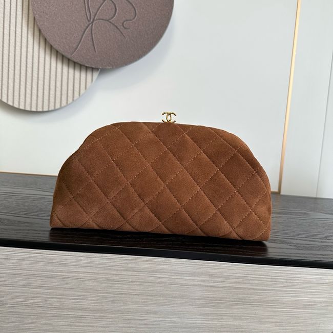 Chanel Clutch with chain AP5252  Brown