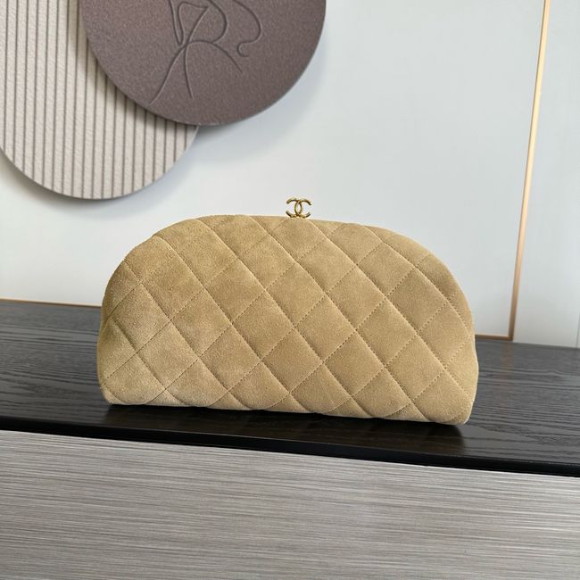 Chanel Clutch with chain AP5252 Dark Beige