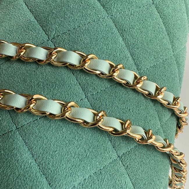 Chanel Clutch with chain AP5252 light green Chanel Clutch with chain AP5252 light green
