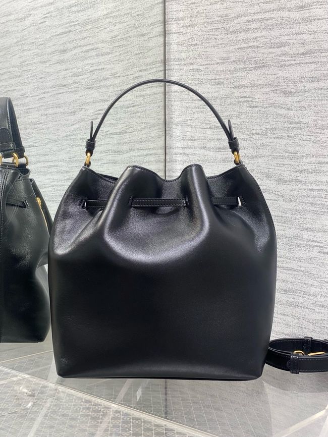 Dior Calfskin Medium Tote Bag 67534 black Dior Calfskin Medium Tote Bag 67534 black