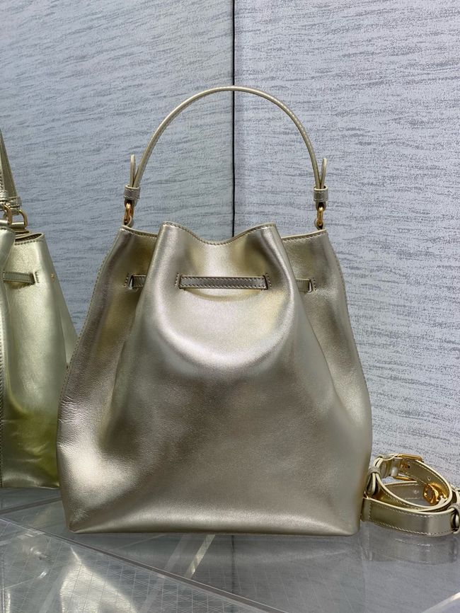Dior Calfskin Medium Tote Bag 67534 gold