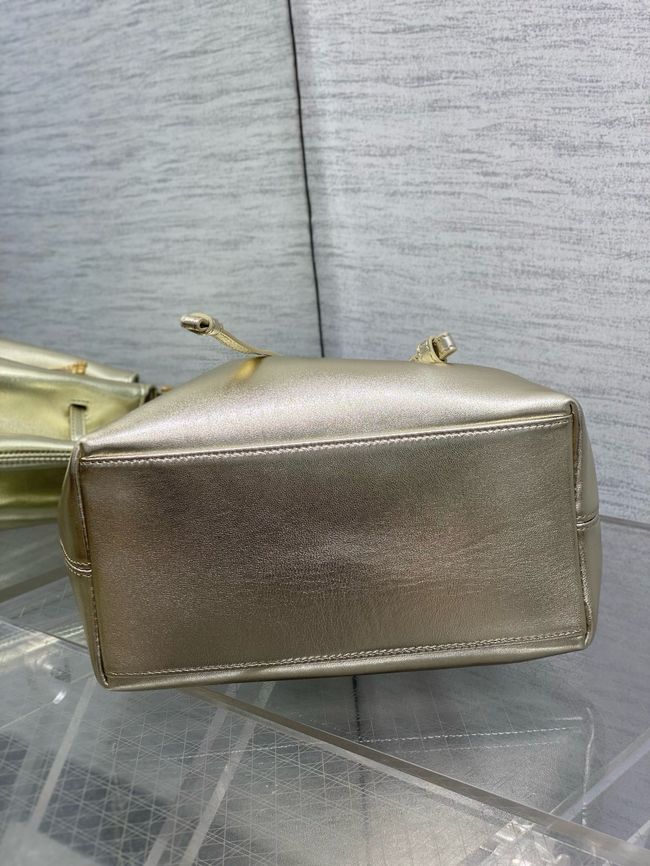 Dior Calfskin Medium Tote Bag 67534 gold