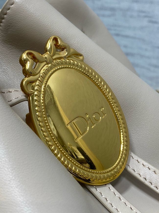 Dior Calfskin Medium Tote Bag 67534 nude