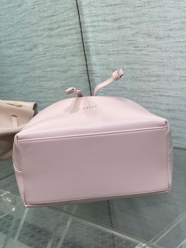 Dior Calfskin Medium Tote Bag 67534 pink