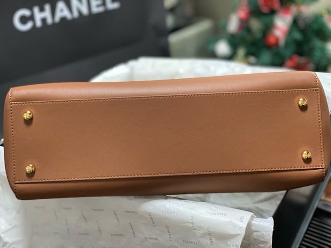 Chanel Small Shopping Bag AS6243 brown Chanel Small Shopping Bag AS6243 brown