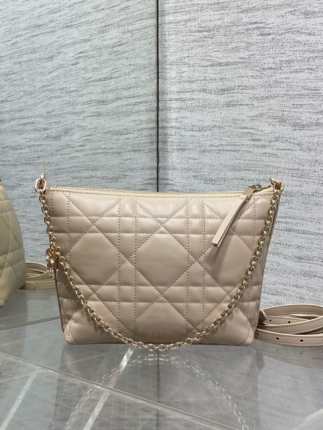 Diorling Mini Bag Macrocannage Lambskin S2613OU Fraise