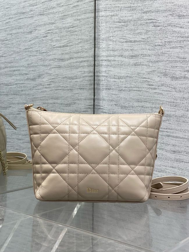 Diorling Mini Bag Macrocannage Lambskin S2613OU Fraise