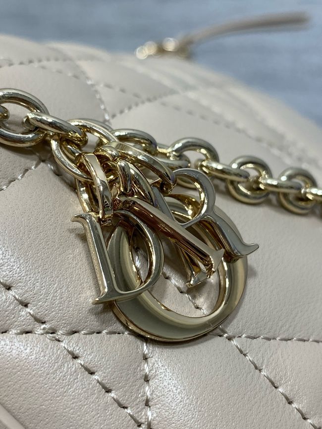 Diorling Mini Bag Macrocannage Lambskin S2613OU Fraise