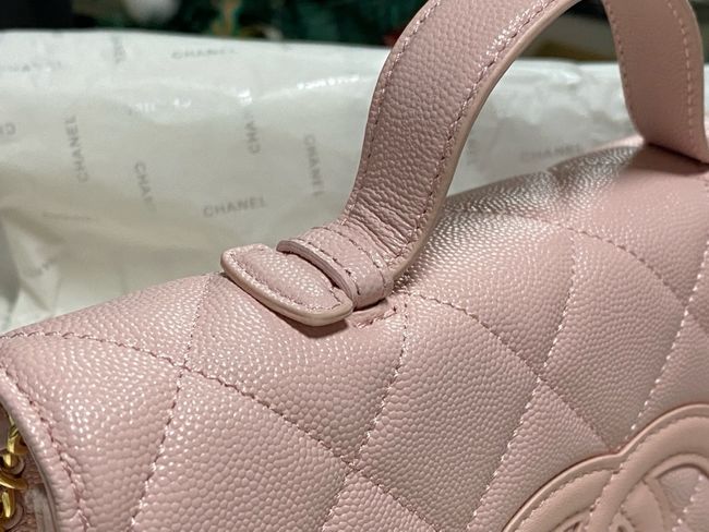 Chanel Flap Bag AS6554 pink Chanel Flap Bag AS6554 pink