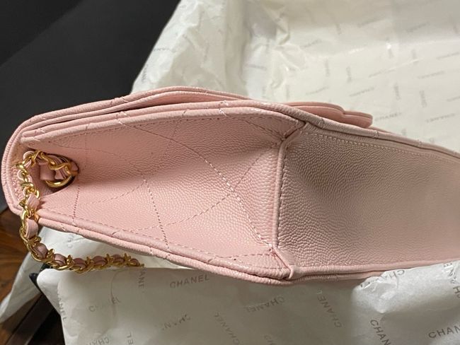 Chanel Flap Bag AS6554 pink Chanel Flap Bag AS6554 pink