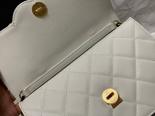 Chanel Flap Bag AS6554 white Chanel Flap Bag AS6554 white