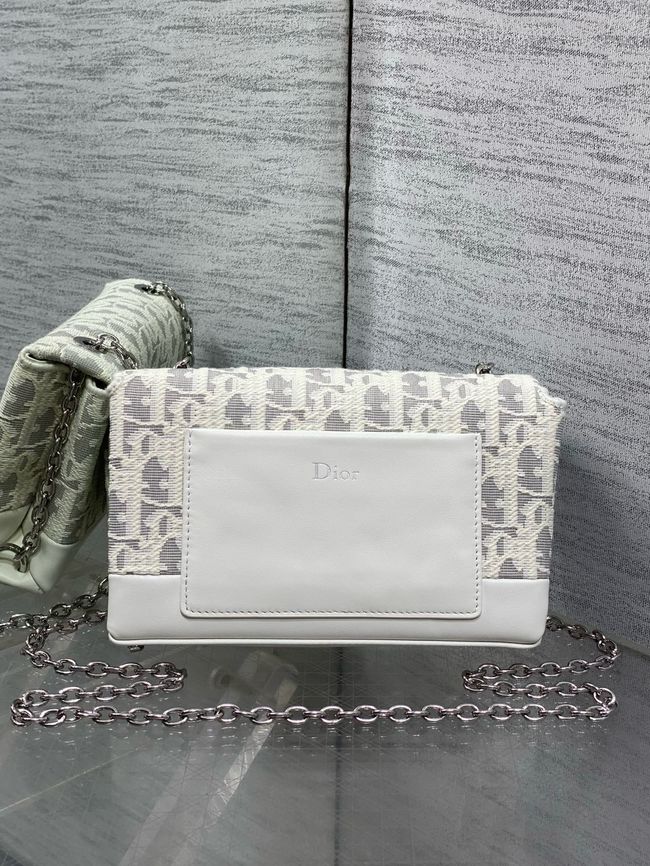 Dior Promenade Mini Bag with Chain S2514OU Latte