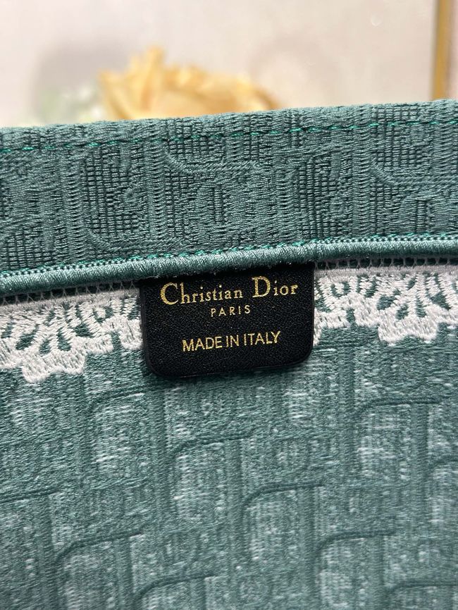 Large Dior Book Tote Cannage Embroidery M1349OEQ-5
