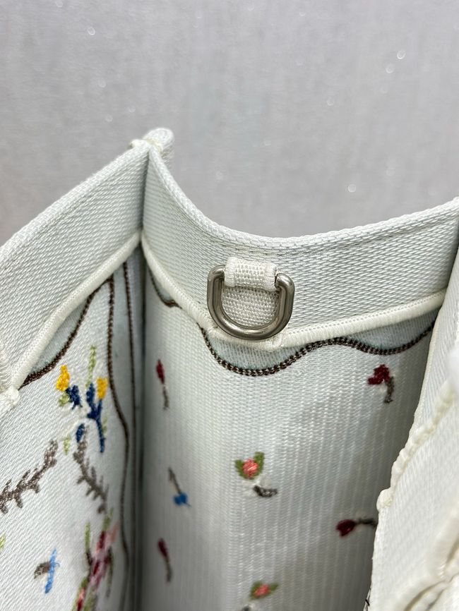 Large Dior Book Tote Cannage Embroidery M1349OEQ-9