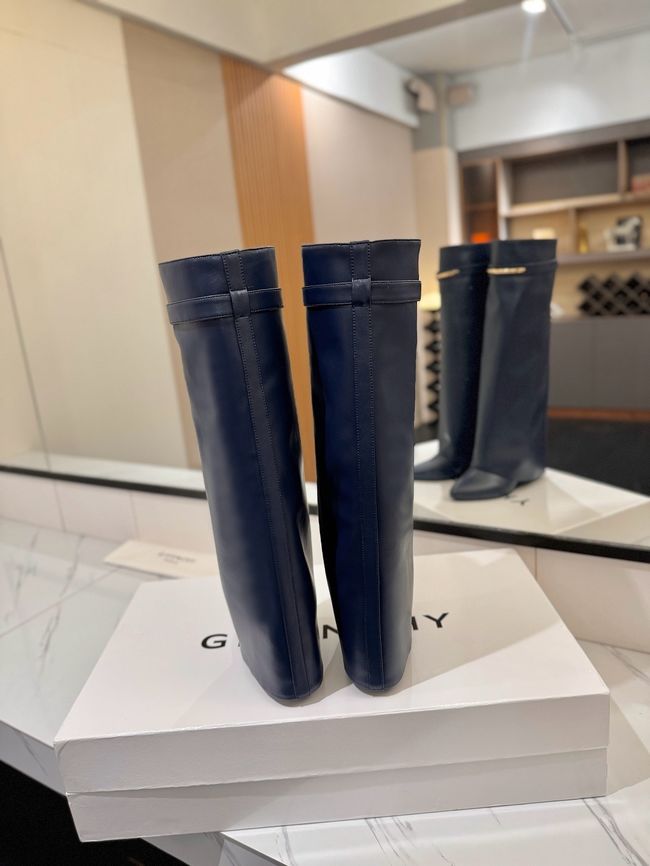 Givenchy High Boots Shiny Calfskin high heels 8.5CM 65261-2