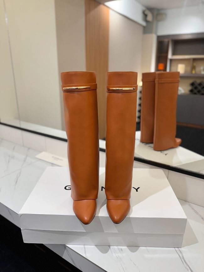 Givenchy High Boots Shiny Calfskin high heels 8.5CM 65261-5