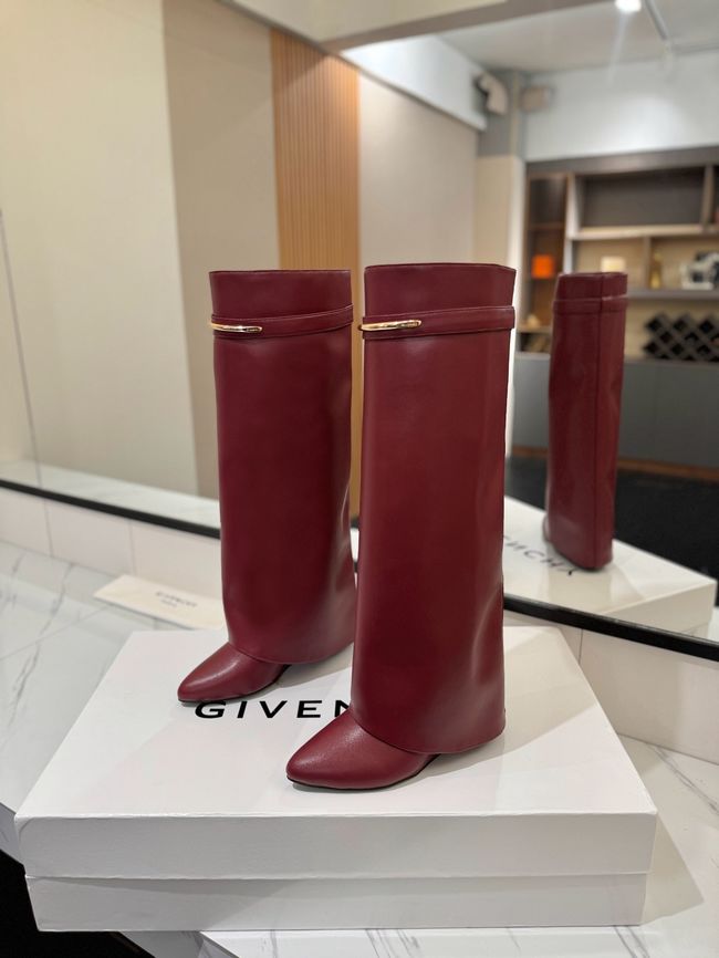 Givenchy High Boots Shiny Calfskin high heels 8.5CM 65261-5