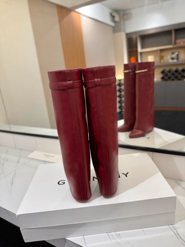 Givenchy High Boots Shiny Calfskin high heels 8.5CM 65261-5