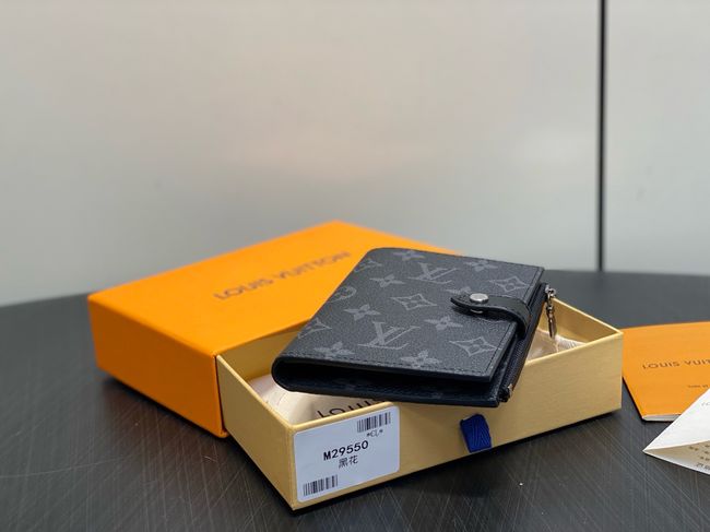 Louis Vuitton Locked Passport Cover M29550 black