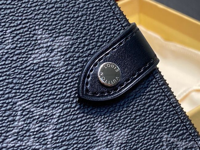 Louis Vuitton Locked Passport Cover M29550 black