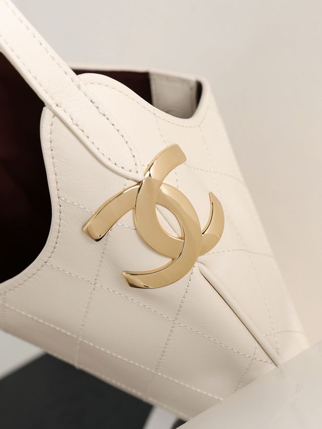Chanel Calfskin Shoulder Bag AS6478 Ivory