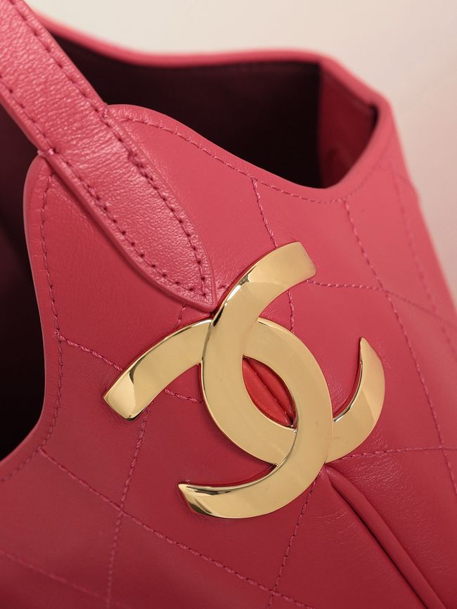Chanel Calfskin Shoulder Bag AS6478 red