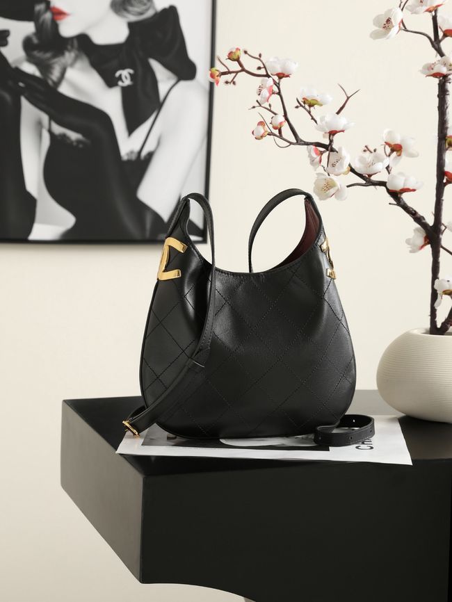 Chanel Calfskin Shoulder Bag AS6479 black Chanel Calfskin Shoulder Bag AS6479 black