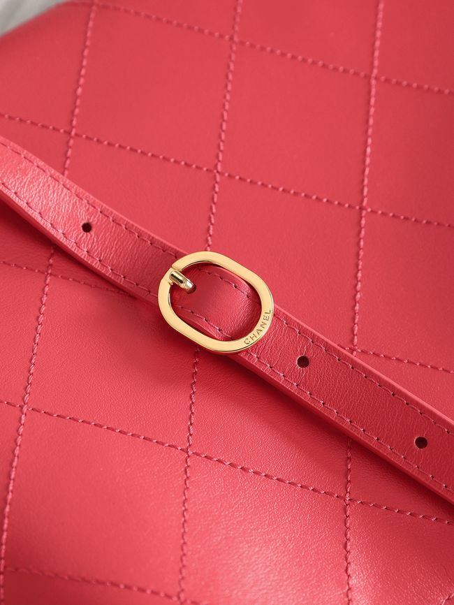 Chanel Calfskin Shoulder Bag AS6479 red Chanel Calfskin Shoulder Bag AS6479 red