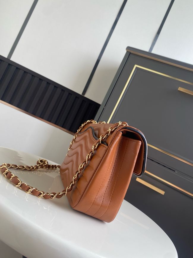 Chanel Flap Bag AS6497 camel