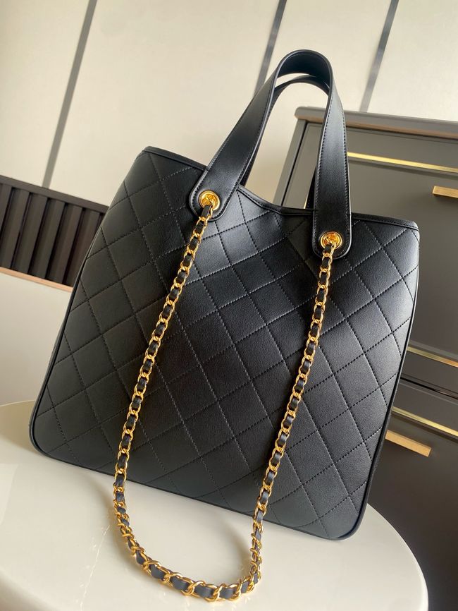 Chanel Large Shopping Bag AS6201 black