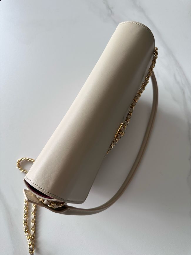 Chanel Mini Flap Bag with Top Handle AS6424 Ivory Chanel Mini Flap Bag with Top Handle AS6424 Ivory