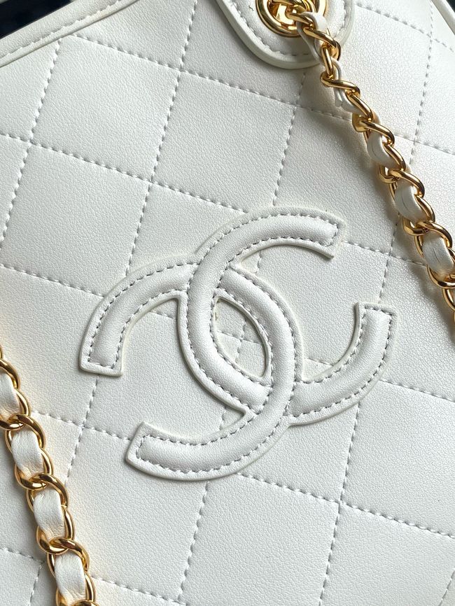 Chanel Mini Shopping Bag AS6199 Ivory