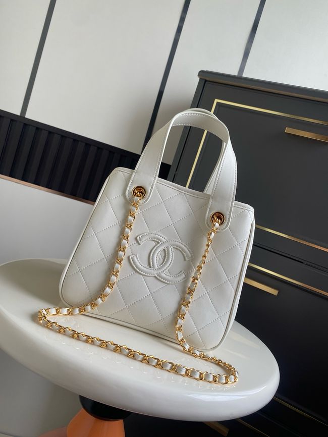 Chanel Mini Shopping Bag AS6199 Ivory
