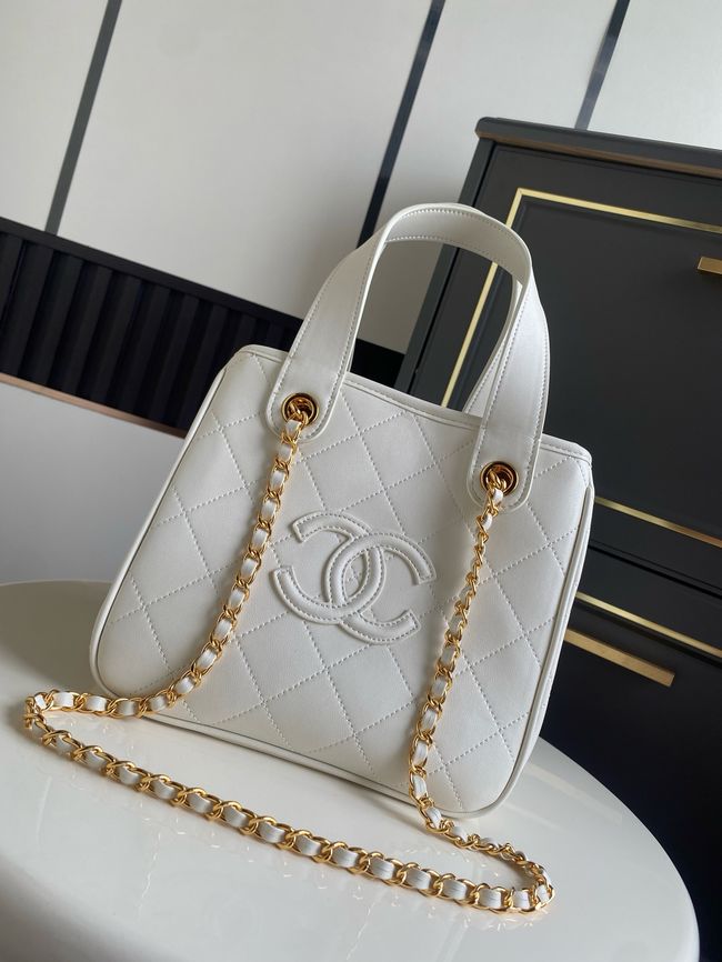Chanel Mini Shopping Bag AS6199 Ivory