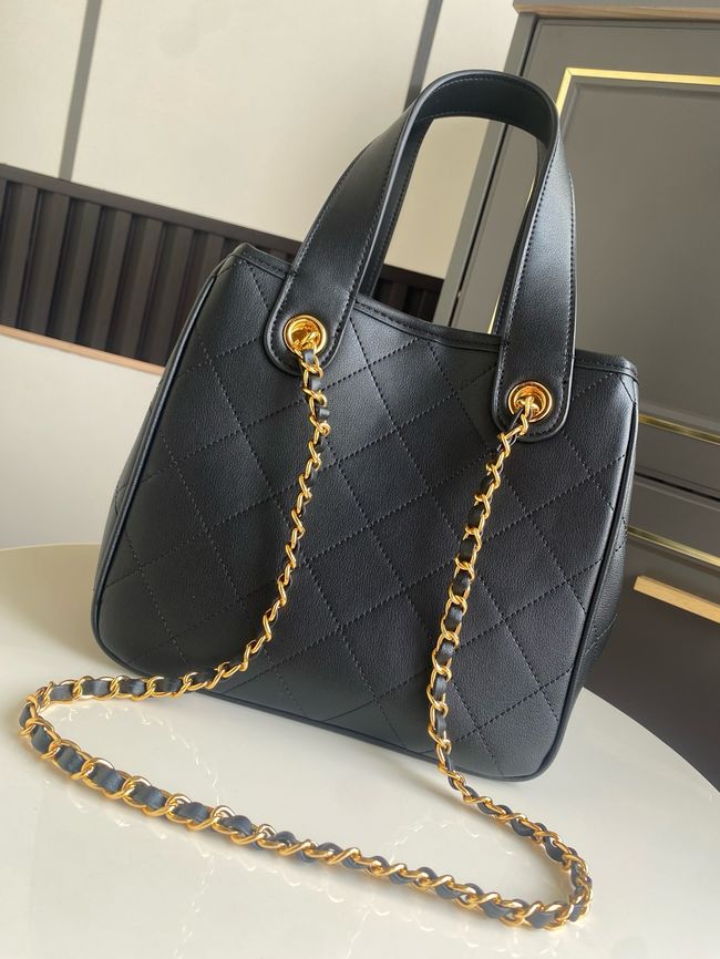 Chanel Mini Shopping Bag AS6199 black Chanel Mini Shopping Bag AS6199 black