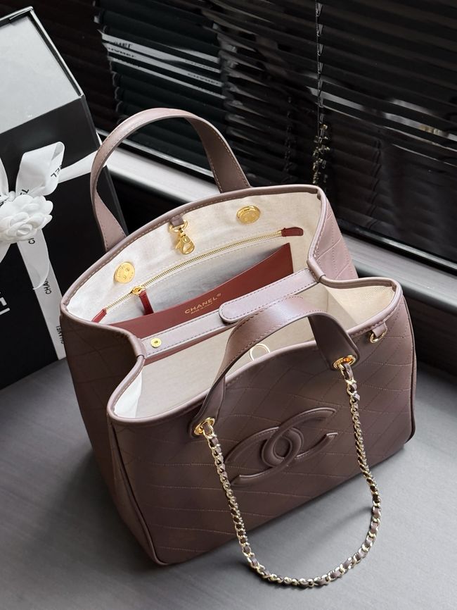 Chanel Small Shopping Bag AS6200 Burgundy Chanel Small Shopping Bag AS6200 Burgundy