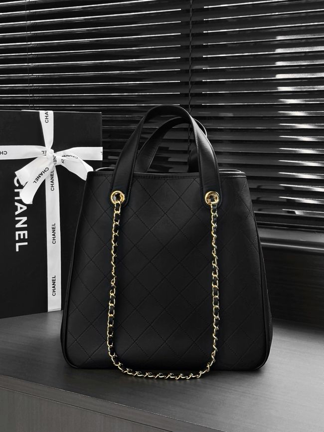 Chanel Small Shopping Bag AS6200 black