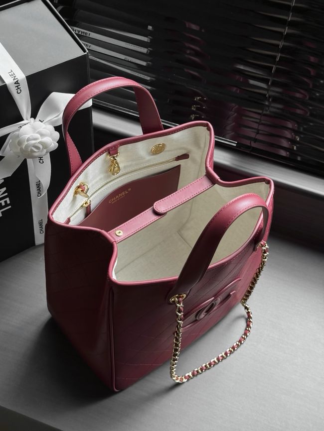 Chanel Small Shopping Bag AS6200 red Chanel Small Shopping Bag AS6200 red
