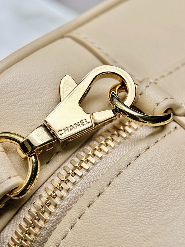 Chanel Clutch with Leather Strap AP5528 Beige