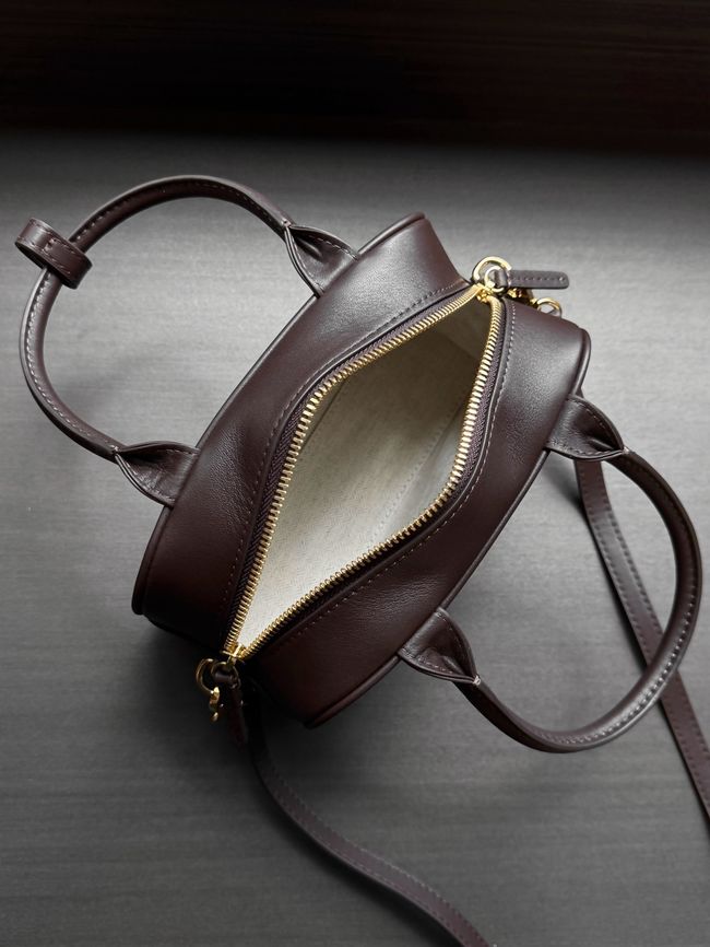 Chanel Clutch with Leather Strap AP5528 dark Coffee Chanel Clutch with Leather Strap AP5528 dark Coffee