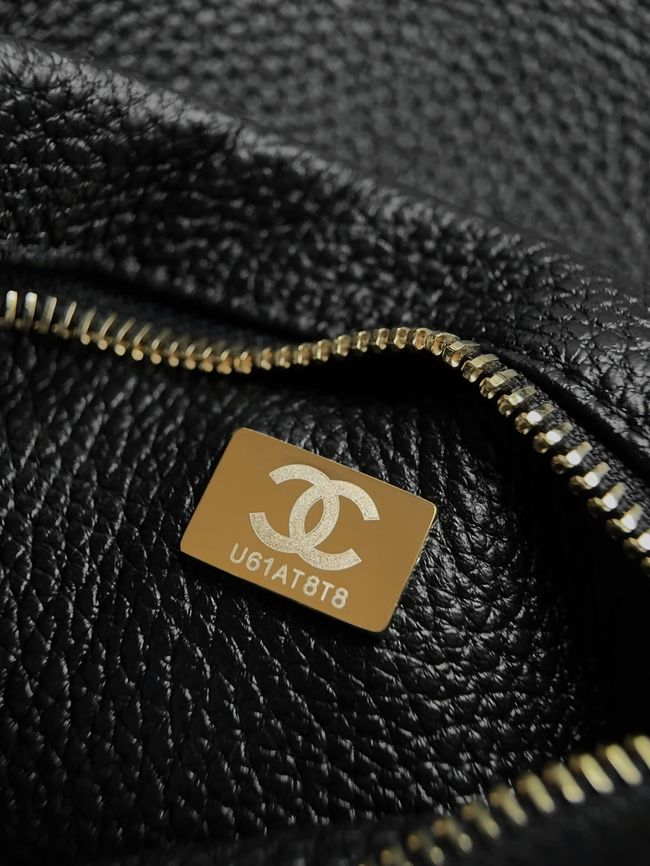 Chanel Small Shoulder Bag AS6427 black&Beige