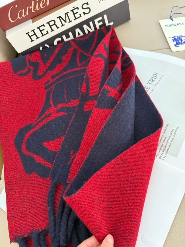 Burberry cashmere scarf BU0022-3 Burberry cashmere scarf BU0022-3