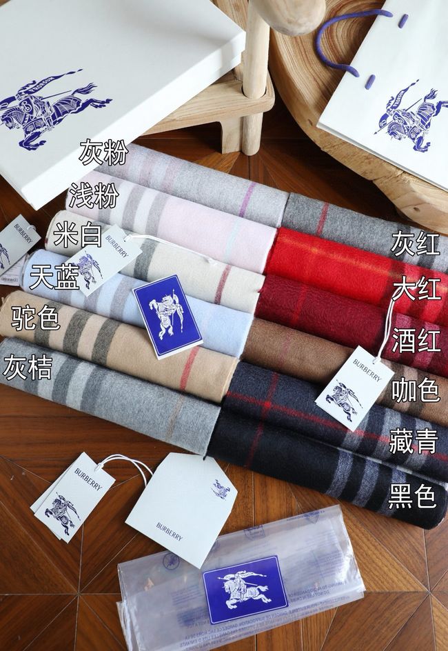 Burberry cashmere scarf BU0027-1 Burberry cashmere scarf BU0027-1