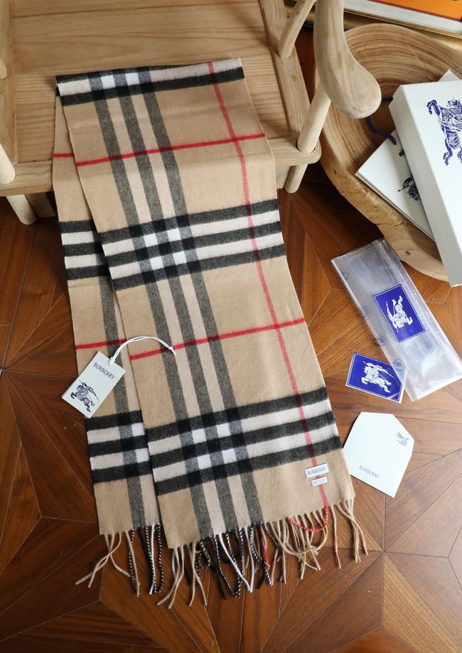 Burberry cashmere scarf BU0027-1 Burberry cashmere scarf BU0027-1