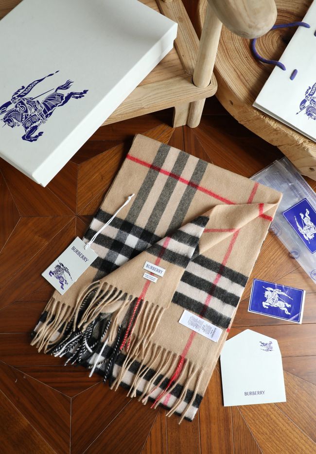 Burberry cashmere scarf BU0027-1 Burberry cashmere scarf BU0027-1