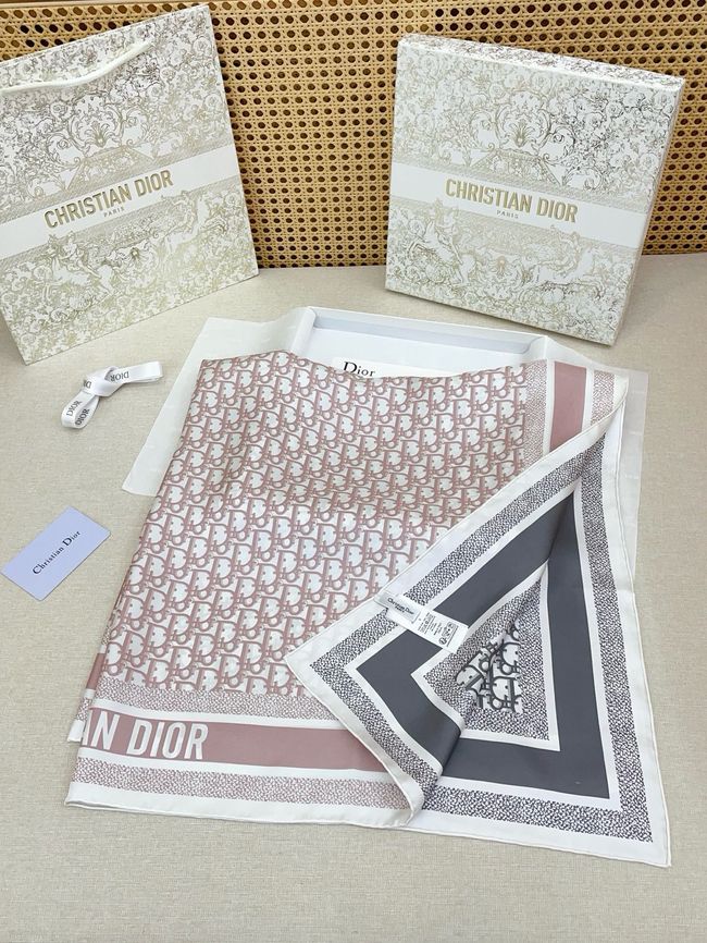 Dior 90 Square Scarf Silk Twill KY199-1 Dior 90 Square Scarf Silk Twill KY199-1