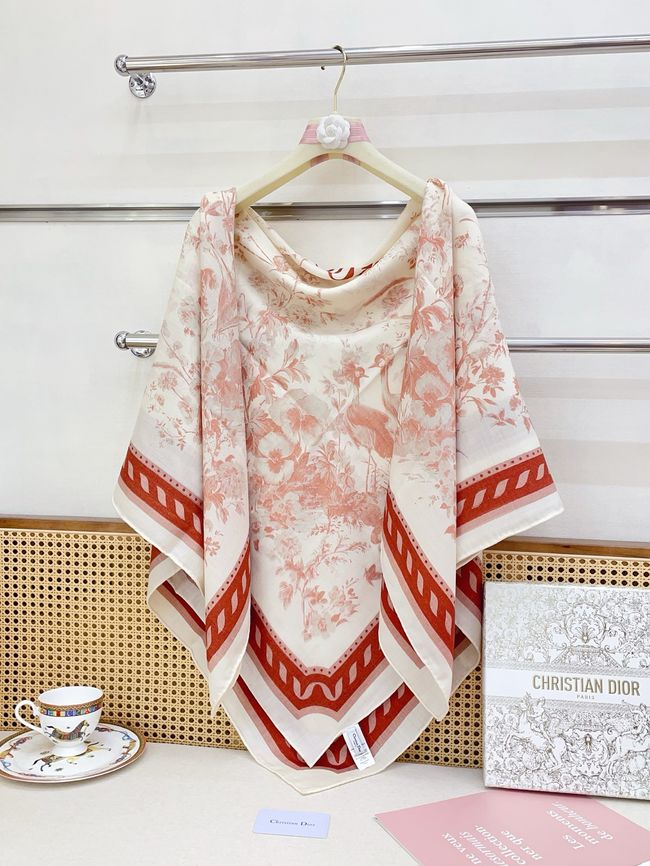 Dior Shawl Wool Silk and Cotton KY203-1
