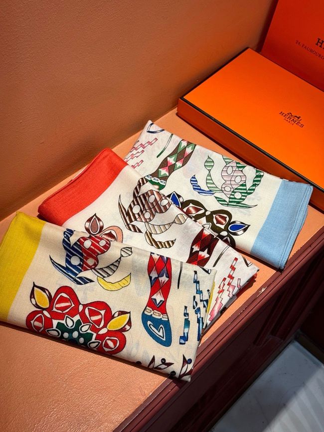 Hermes cashmere Shawl H24436-3